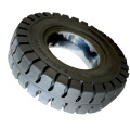 Flat free wheelbarrow solid rubber tire wheel